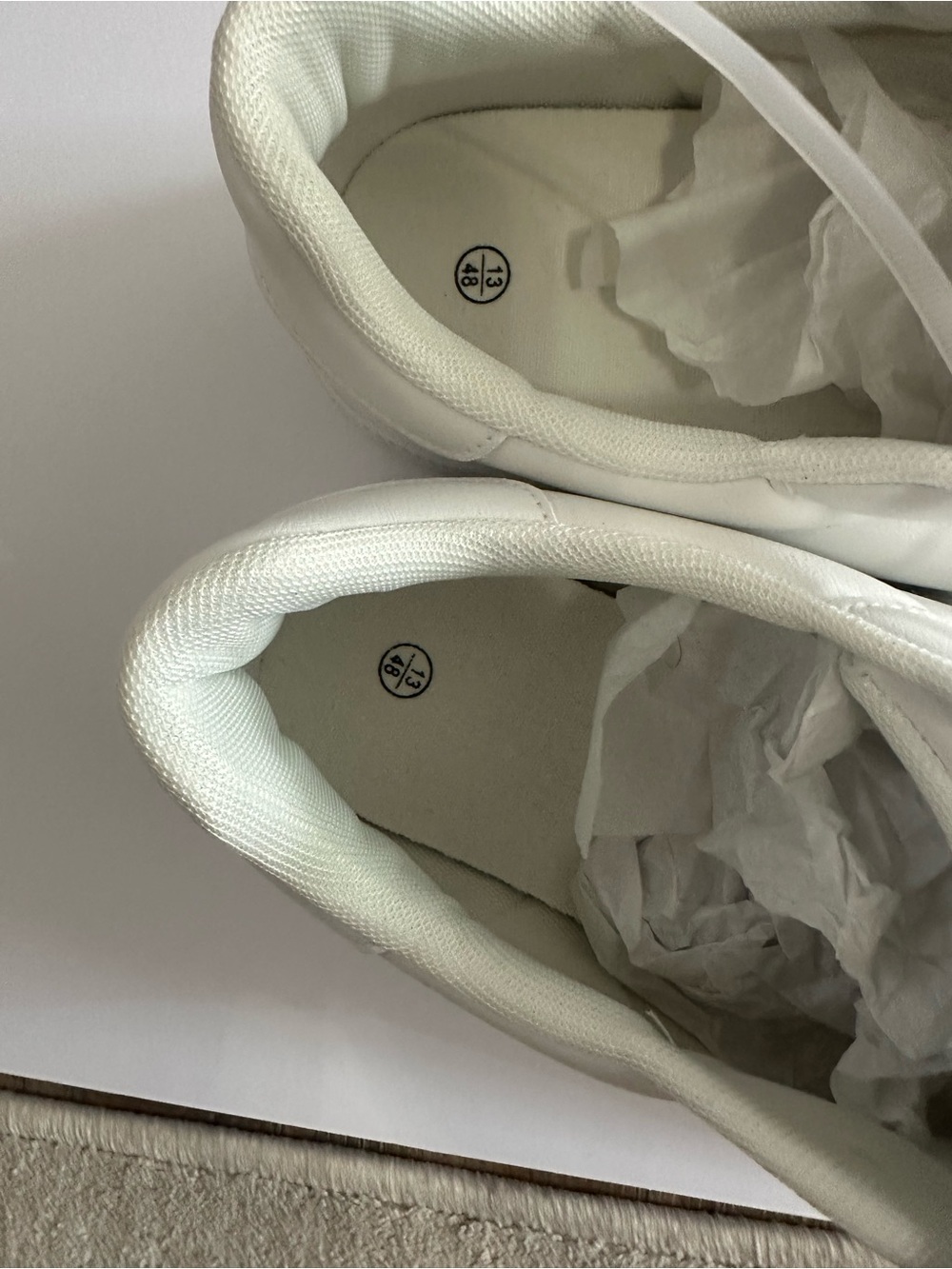 Clean White Casual Sneakers